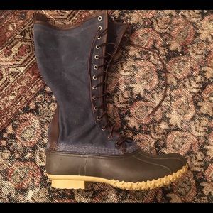 L.L. Bean Signature Women’s Waxed Canvas Maine Hunting Shoe, 16”    BOOTS